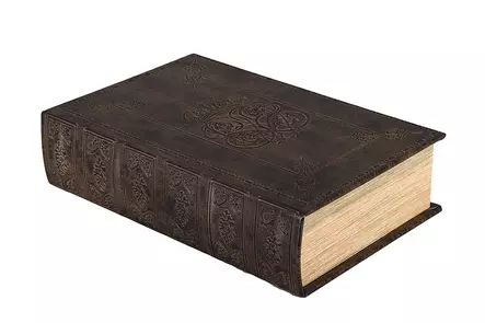Alot Kirjan Muotoinen Säilytysrasia Keinonahka - Kodintuotteet - 7340082325862 - 1
