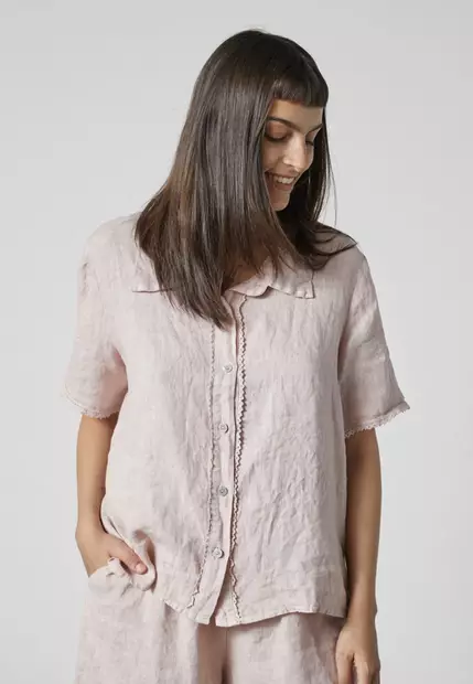 Lind LIDEA Pellava Paitapusero - Kangaspaidat - 2625323.2963-1122 - 1