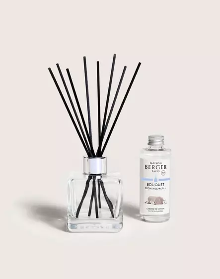 MAISON BERGER PARIS Cotton Caress Scented Bouquet Huonetuoksu 100 ml - Huonetuoksut - 3127290077592 - 1