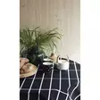 Marimekko Tiiliskivi Puuvillakangas, musta, valkoinen - Marimekko Kankaat - 6411253896922 - 2