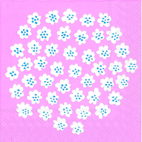 Marimekko Puketti Servetti 33x33cm 20kpl - Marimekko Servetit - 686423585852 - 1