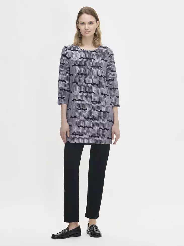 Nanso Laineilla Puuvillatrikoo Tunika - Trikootunikat ja Collegetunikat - 25328972-8352 - 1