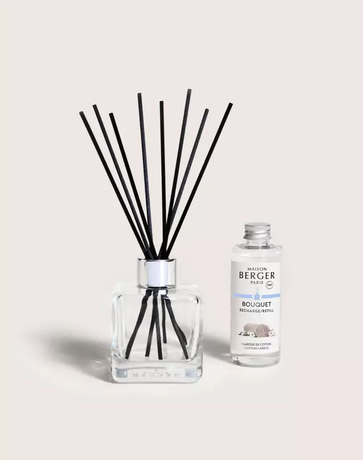 MAISON BERGER PARIS Cotton Caress Scented Bouquet Huonetuoksu 100 ml - Huonetuoksut - 3127290077592 - 1