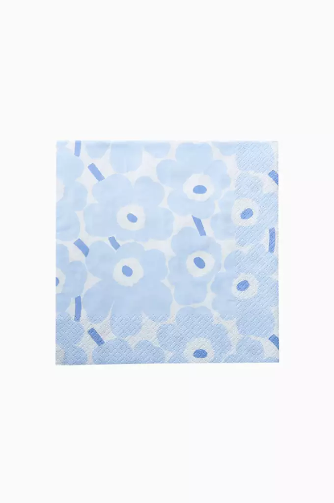 Marimekko Mini Unikko Lautasliina 33x33 cm | 20kpl - Marimekko Servetit - 6411633140102 - 1