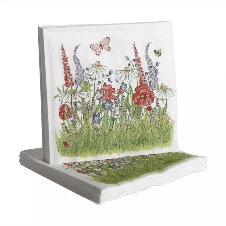 NÄÄSGRÄNSGÅRDEN Servetti Kesä 33x33 cm 20 kpl - Keittiö - 7340024020022 - 1