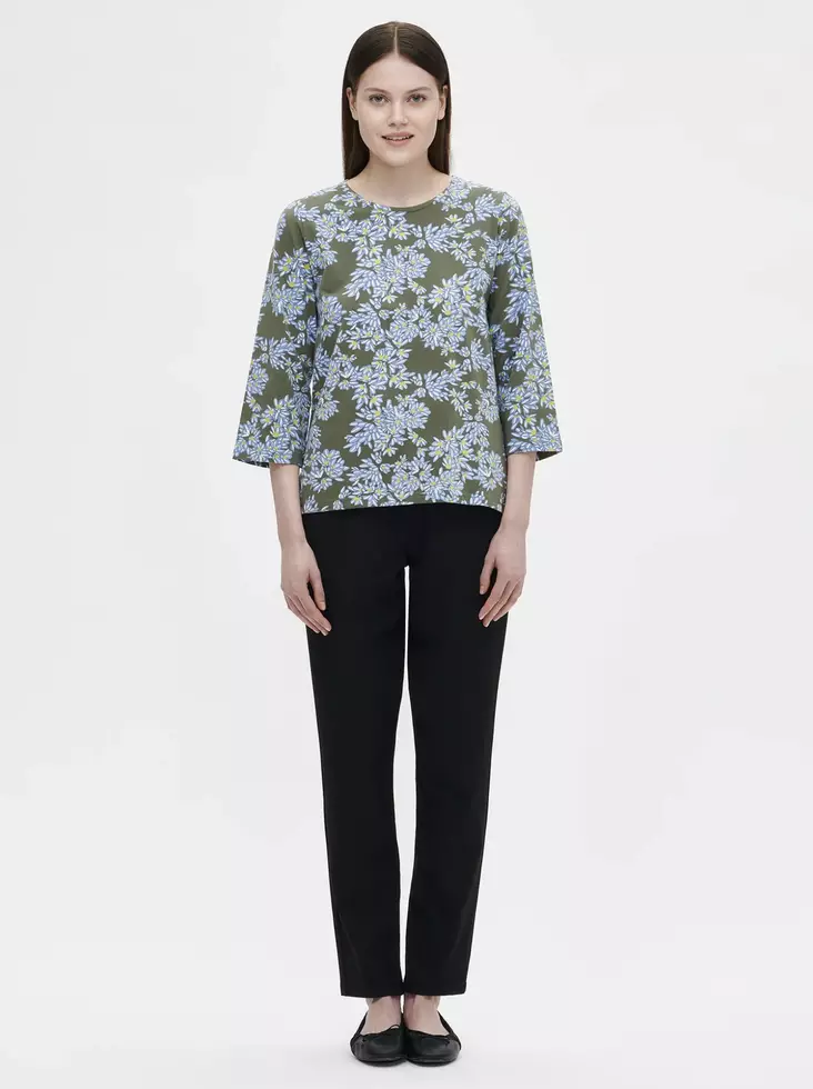 Nanso Pihlaja Kuosillinen Trikoopusero - Trikoopaidat ja Collegepaidat - 2510128715-0632 - 1