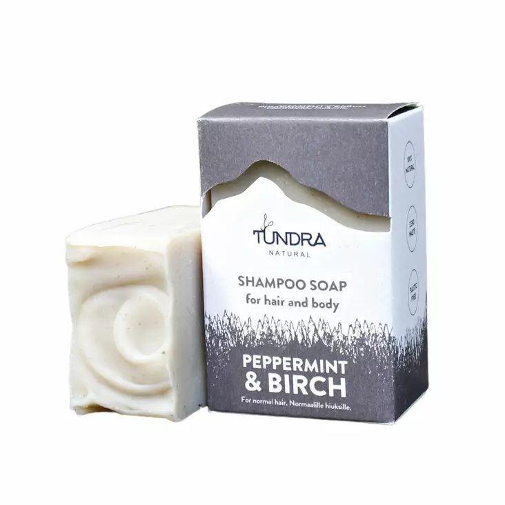 Tundra Natural Palashampoo Piparminttu & Koivu - Tundra Natural saippuat ja kylpytuotteet - 2800045629012 - 1