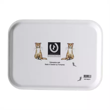 NÄÄSGRÄNSGÅRDEN Tarjotin Kissat 20x27 cm - Astiat - 7340024023337 - 2