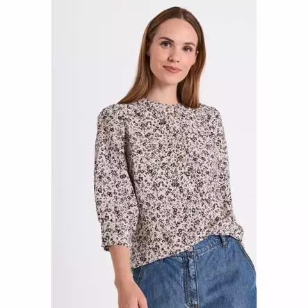 FREE/QUENT FQMOLLI Kuosillinen Viskoosipusero - Kangaspaidat - 261207470-9103 - 2