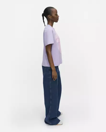 Marimekko Else Unikko Placement T-Paita - Trikoopaidat ja Collegepaidat - 096064-443 - 2