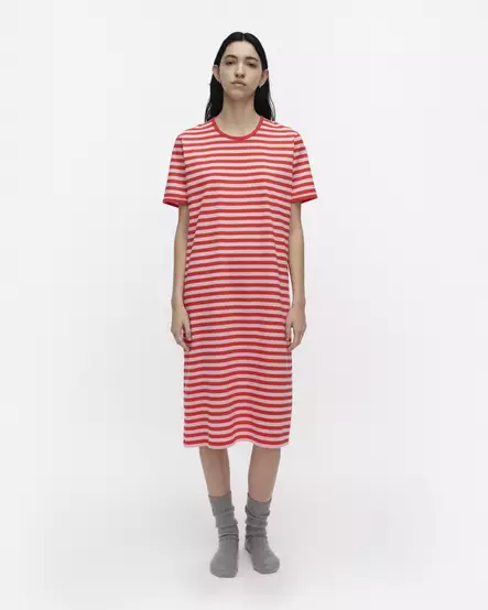Marimekko Hetta II Tasaraita Yömekko - Yöasut - 096247-033 - 1
