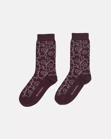 Marimekko Linjaus Piirto Unikko Sukat - Nilkkasukat - 095955-333 - 1
