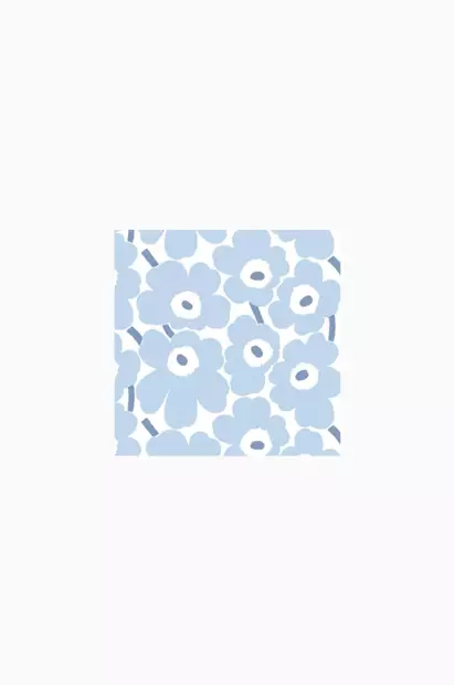 Marimekko Mini Unikko Lautasliina 24x24 cm | 20 kpl - Marimekko Servetit - 6411632140103 - 1