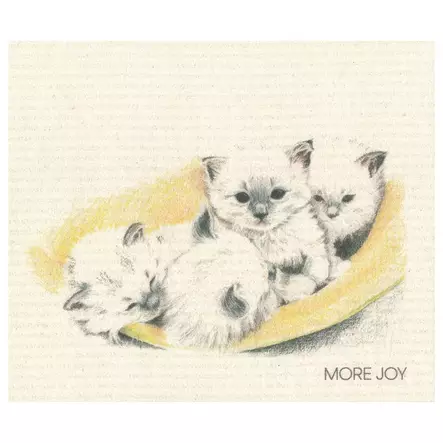MORE JOY Tiskirätti Kissanpennut - Keittiötekstiilit - 6430026062593 - 1