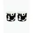 Marimekko Oiva Unikko Kahvikuppi 2d.l 2kpl, Korvaton - Marimekko Kupit ja mukit - 6411254665343 - 1