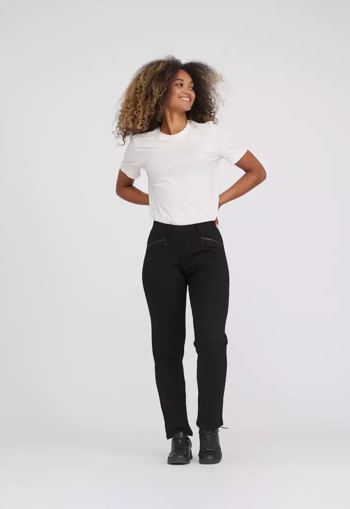 LAURIE Rylie Regular Jersey Housut Harjattu SL - Pitkät housut - 99927203-99143 - 1