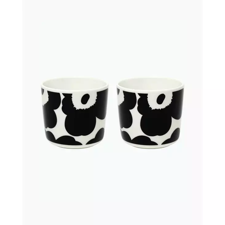 Marimekko Oiva Unikko Kahvikuppi 2d.l 2kpl, Korvaton - Marimekko Kupit ja mukit - 6411254665343 - 1