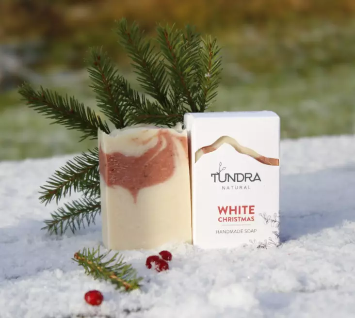 Tundra Natural Palasaippua White Chirstmas - Tundra Natural saippuat ja kylpytuotteet - 2800045628903 - 1