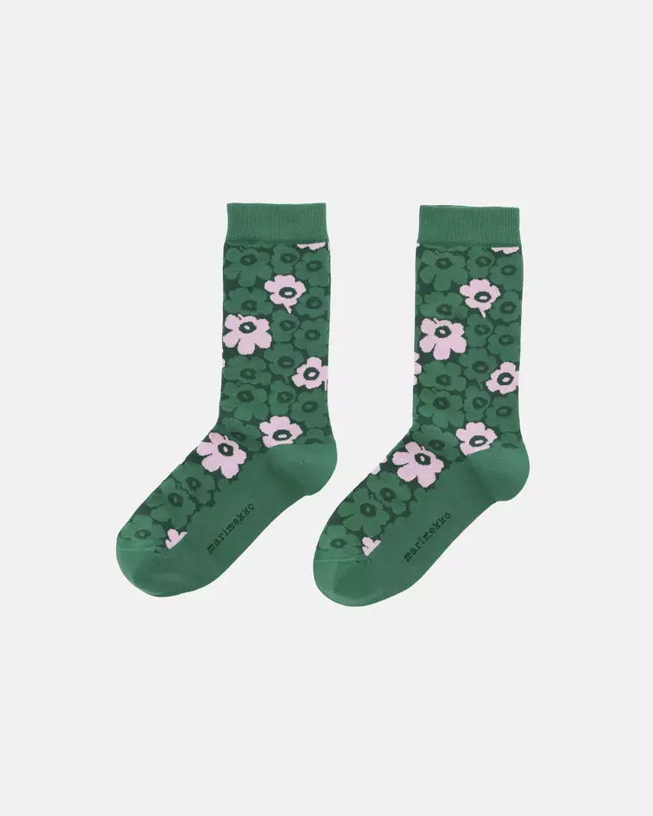 Marimekko Linjaus Pikkuinen Unikko Sukat - Nilkkasukat - 096265-663 - 1