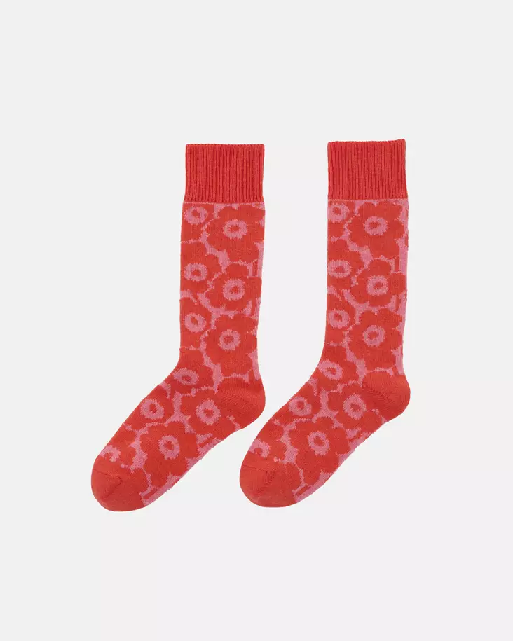 Marimekko Oras Unikko Villasukat - Nilkkasukat - 096268-333 - 1
