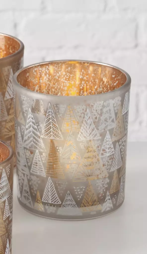 BOLTZE Home Collections Lasinen Tuikkulyhty Gracia Koko M - Kodinsisustus - 4066076415663 - 1