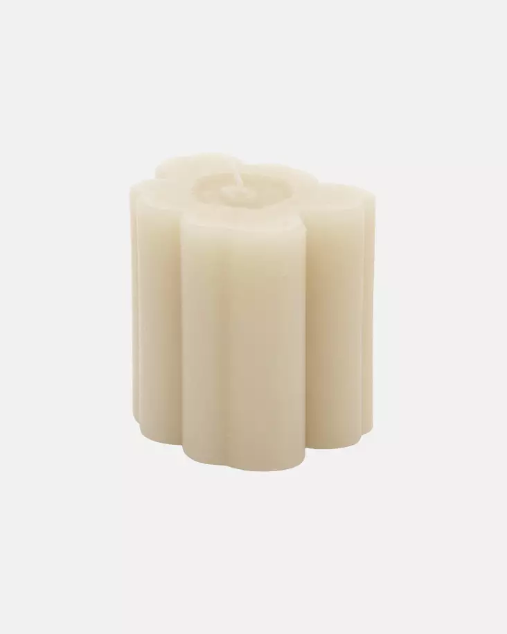 Marimekko Unikko Shape Kynttilä 9 cm - Marimekko Kynttilät - 6411255152743 - 1