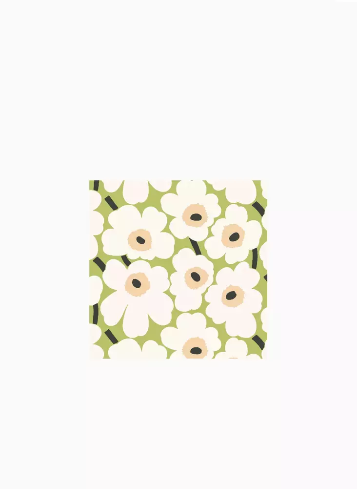 Marimekko Mini Unikko Lautasliina 24x24 cm | 20kpl - Marimekko Servetit - 6411632140783 - 1
