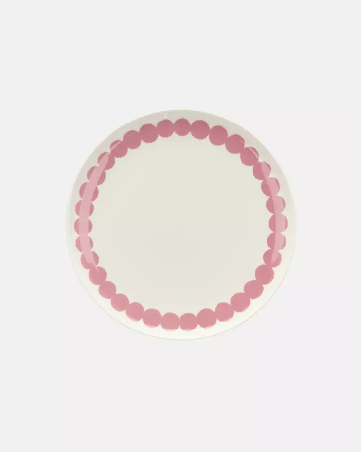 Marimekko Oiva Siirtolapuutarha Lautanen 25 cm - Marimekko Lautaset - 6411255126393 - 1