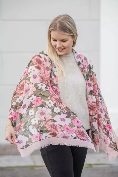 LASESSOR Lene Lyocell Pitkä Huivi 70x180 cm - Pitkäthuivit - 1126100087204 - 2