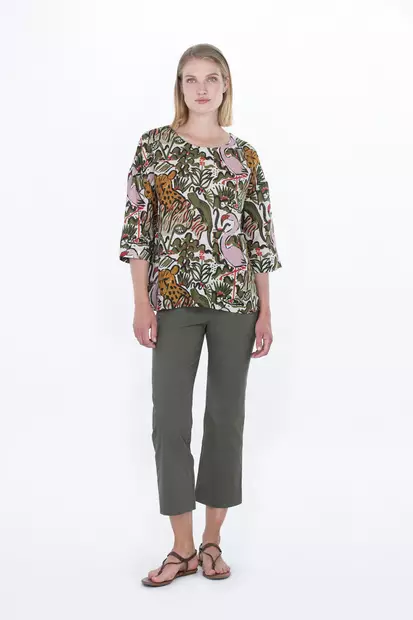 FALLA FINLAND Mango Kuosillinen Paita - Kangaspaidat - 2517311462520-064 - 1