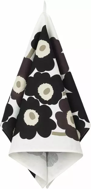 Marimekko Pieni Unikko Keittiöpyyhe 47x70 cm - Marimekko Keittiötekstiilit - 6411255104384 - 2