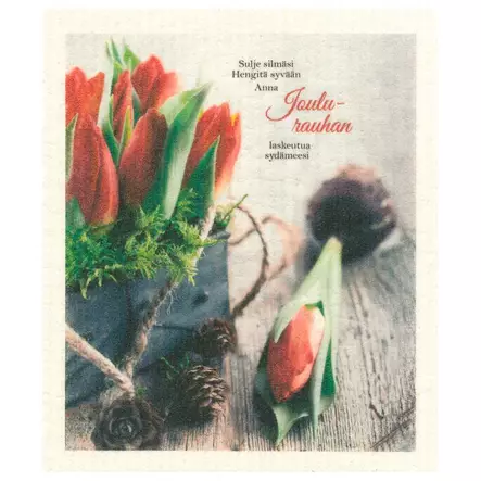 MORE JOY Tiskirätti Joulurauha - Keittiötekstiilit - 6430026066454 - 1