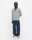 Marimekko Kioski Tasaraita Unikko Unisex Trikoopaita LS - Trikoopaidat ja Collegepaidat - 094544-894 - 5