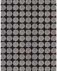 Marimekko Puketti Puuvillakangas, hiili, valkoinen, oranssinpunainen - Marimekko Kankaat - 6411255074724 - 1