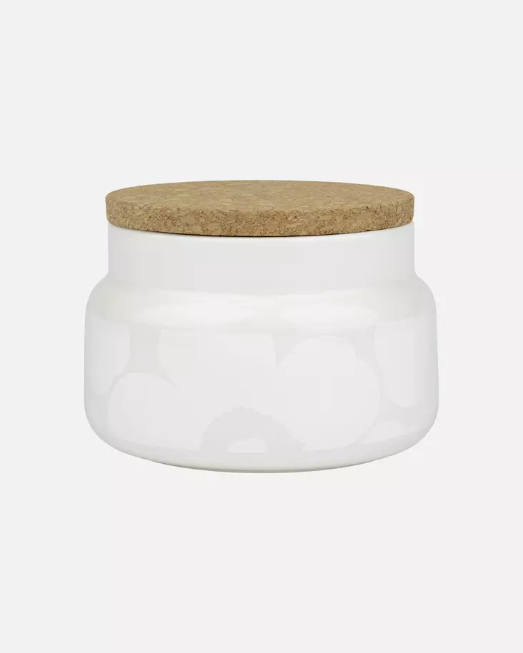 Marimekko Oiva Unikko Purkki 0,7 L - Marimekko Kulhot ja tarjoiluastiat - 6411254853054 - 1