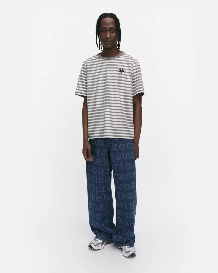 2024SS】マリメッコ/ Tasaraita Men Longsleeve カットソー marimekko