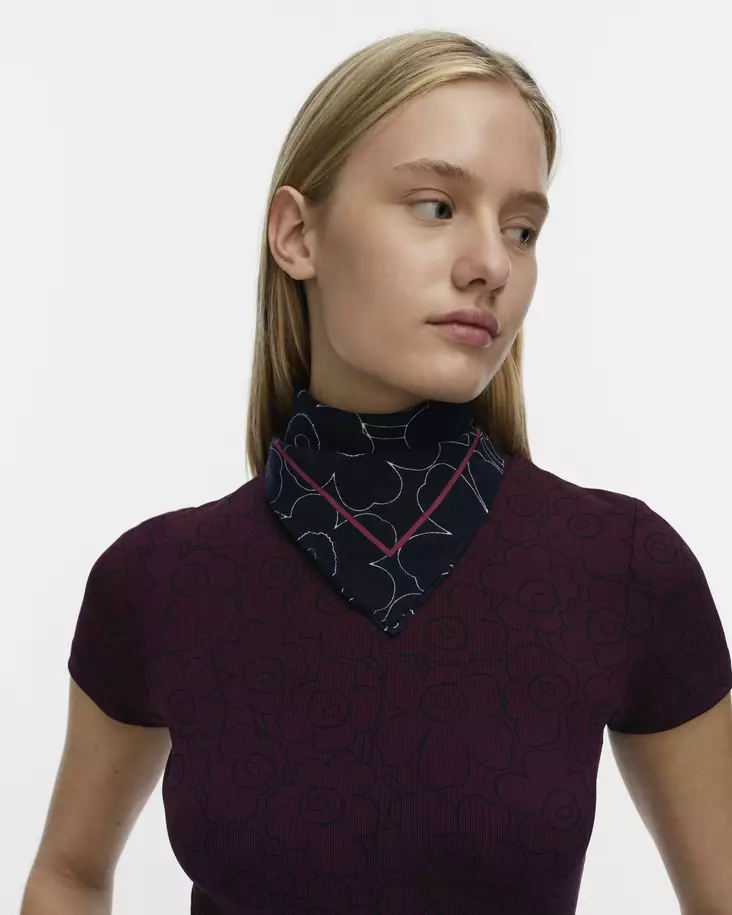 Marimekko Pesofati Piirto Unikko Huivi - Neliöhuivit - 6411255144694 - 1