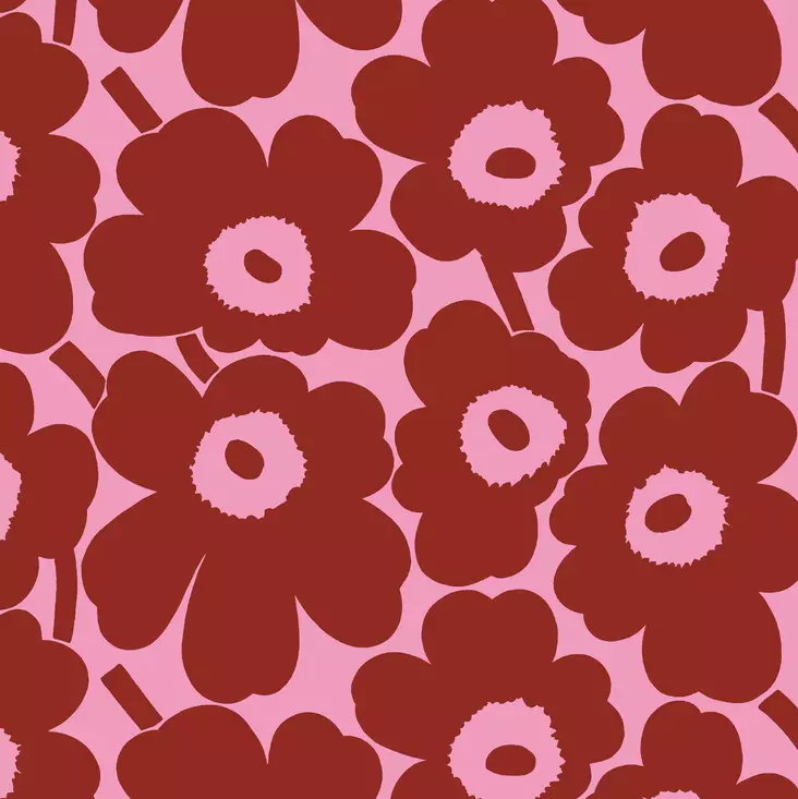Marimekko Mini Unikko Lautasliina 24x24 cm | 20 kpl - Marimekko Servetit - 6411632140554 - 1