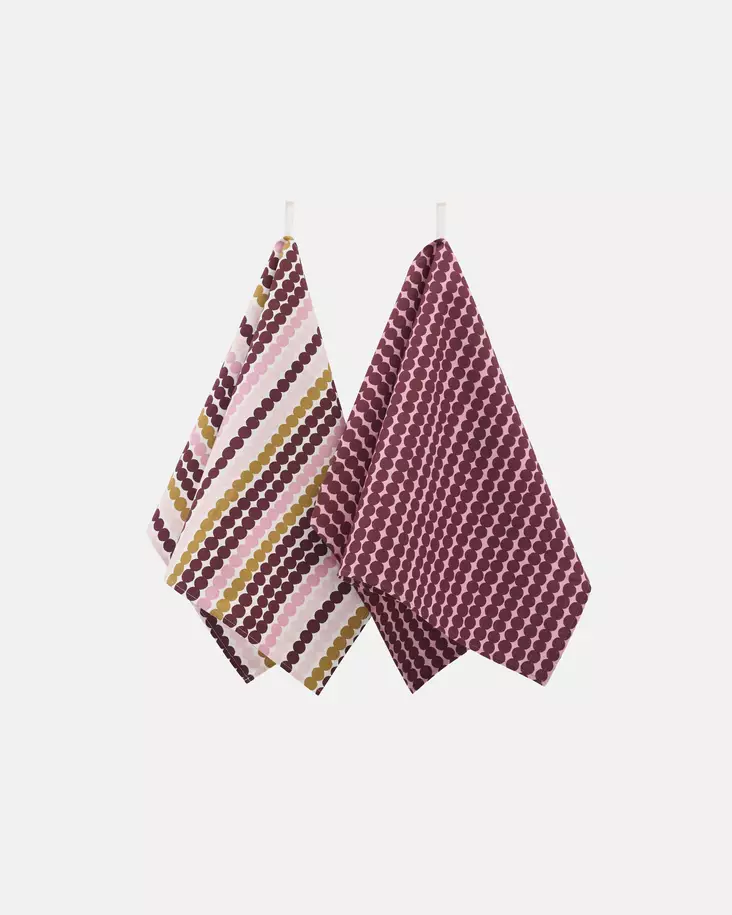 Marimekko Oiva Siirtolapuutarha Keittiöpyyhe 2 kpl - Marimekko Kulhot ja tarjoiluastiat - 6411255151944 - 1