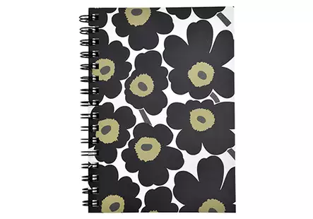 Marimekko Unikko Muistikirja Kierre A5 - Marimekko Toimistotarvikkeet - 6438224150555 - 1