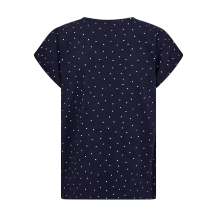 FREE/QUENT FQVIVA Kuosillinen Lyhythihainen Paita - Trikoopaidat ja Collegepaidat - 262207663-7105 - 2