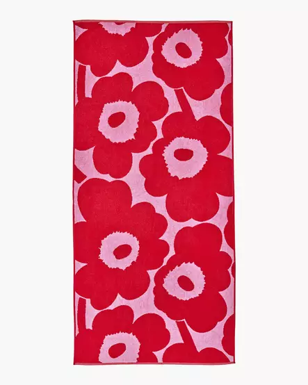 Marimekko Unikko Kylpypyyhe 70x150 cm - Marimekko Pyyhkeet - 6411254916735 - 2
