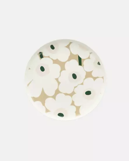Marimekko Oiva Unikko Lautanen 25 cm - Marimekko Lautaset - 6411255129455 - 1
