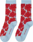 Marimekko Linjaus Unikko Sukat - Nilkkasukat - 095359-335 - 2
