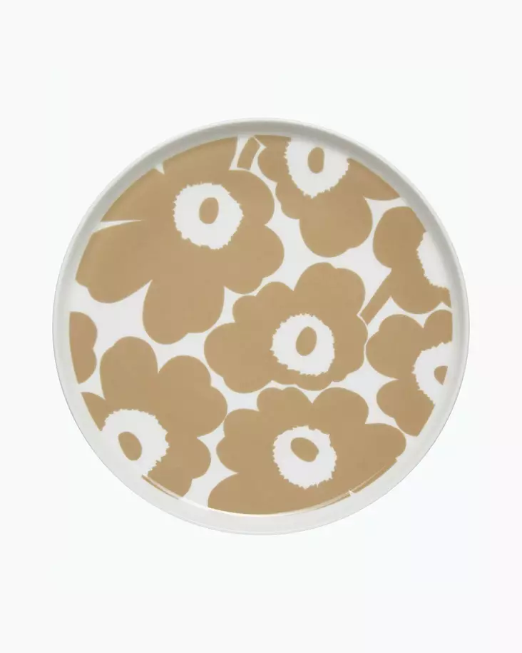Marimekko Oiva Unikko Lautanen 25 cm - Marimekko Lautaset - 6411254662915 - 1