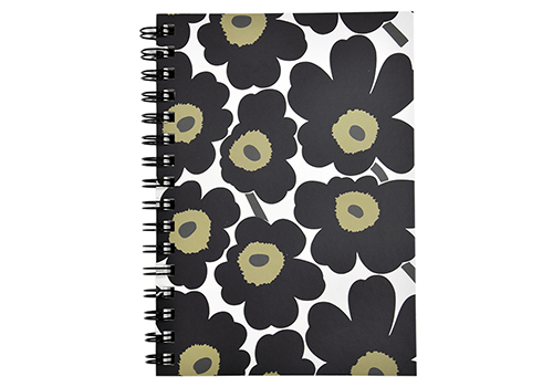 Marimekko Unikko Muistikirja Kierre A5 - Marimekko Toimistotarvikkeet - 6438224150555 - 1