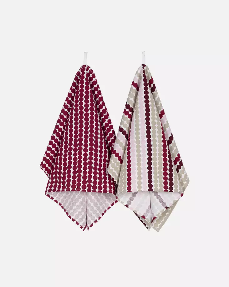 Marimekko Pikku Räsymatto Keittiöpyyhe 2 kpl - Elämäni värit -kampanja astiat - 6411255068105 - 1