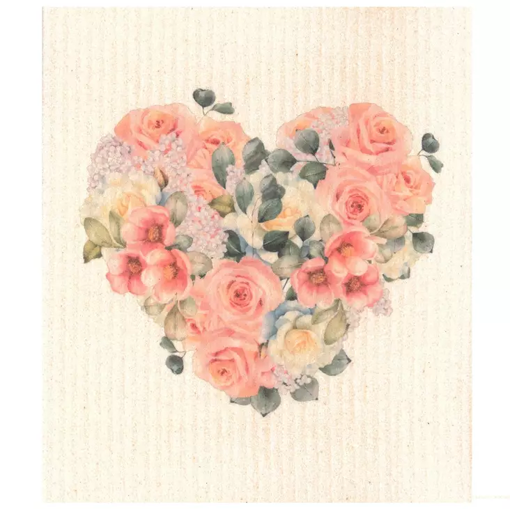 MORE JOY Tiskirätti Sydänruusut - Keittiötekstiilit - 6430082280375 - 1