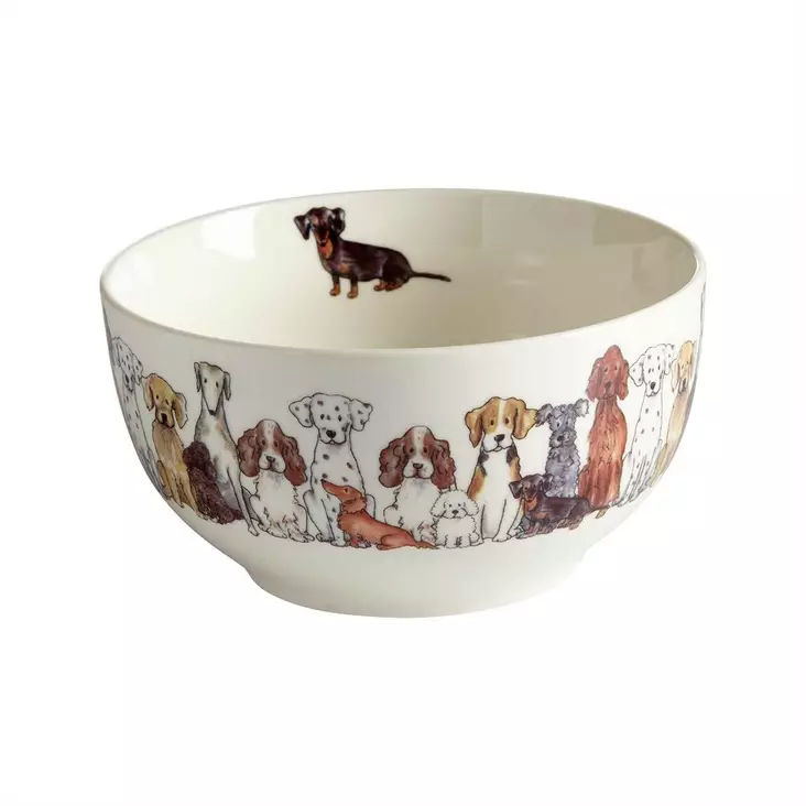 NÄÄSGRÄNSGÅRDEN Kulho Koirat 4,5 dl - Astiat - 7340024019125 - 1