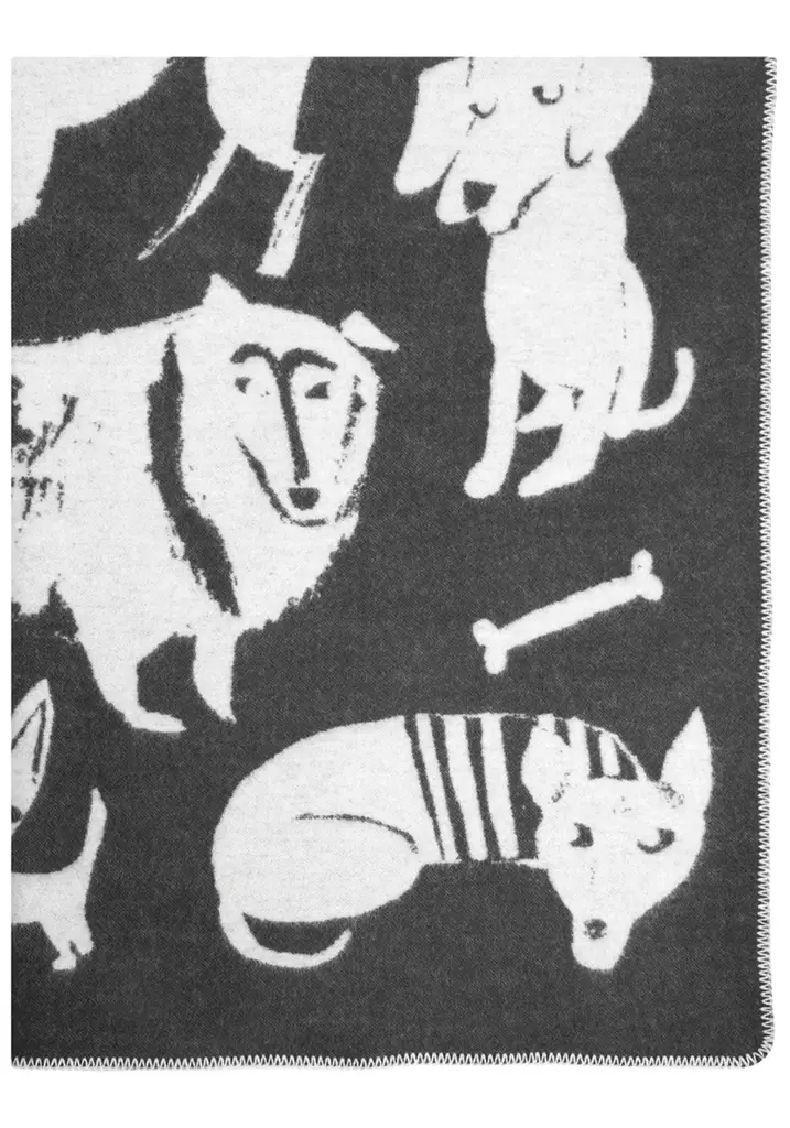 LAPUAN KANKURIT Koirapuisto Villahuopa 130x180 cm - Huovat - 6417695129635 - 1